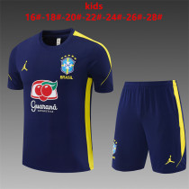 2026 Brazil Kids Training Jersey+Shorts Suit