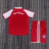 2003-2004 Bayern Munich Home Kids Retro Soccer Jersey+Shorts