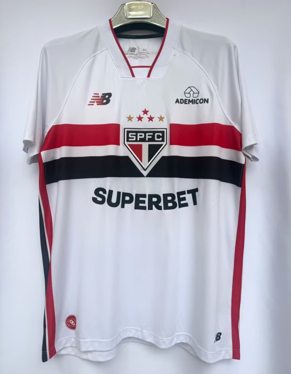 2026-2027 São Paulo Home Adult Soccer Jersey