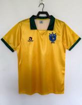 1988 Brazil Home Adult Retro Soccer Jersey