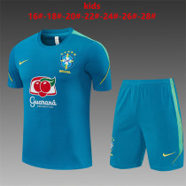 2026 Brazil Kids Training Jersey+Shorts Suit