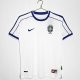 1998 Brazil White Adult Retro Soccer Jersey