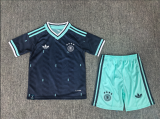2026 World Cup Germany Away Kids Soccer Jersey+Shorts