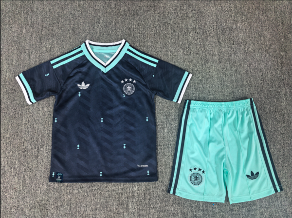 2026 World Cup Germany Away Kids Soccer Jersey+Shorts