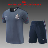 2026 England Kids Training Jersey+Shorts Suit