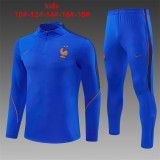 2026 France Kids Training Tracksuit