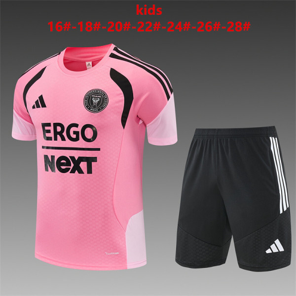 2026-2027 Inter Miami Kids Training Jersey+Shorts Suit