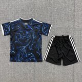 2026 World Cup Argentina Away Kids Soccer Jersey+Shorts