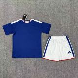 2026 World Cup Japan Home Kids Soccer Jersey+Shorts