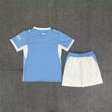2026-2027 Man City Home Kids Soccer Jersey+Shorts
