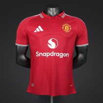 Player Version 2026-2027 Man United Home Adult Soccer Jersey