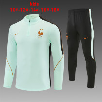 2026 France Kids Training Tracksuit