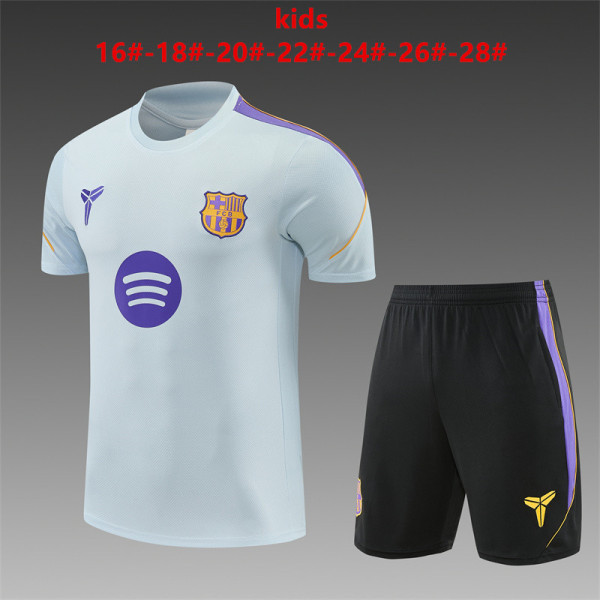 2026-2027 Barcelona Kids Training Jersey+Shorts Suit