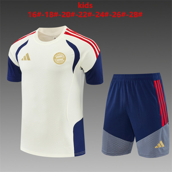 2026-2027 Bayern Munich Kids Training Jersey+Shorts Suit