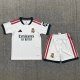 2026-2027 Real Madrid Home Kids Soccer Jersey+Shorts