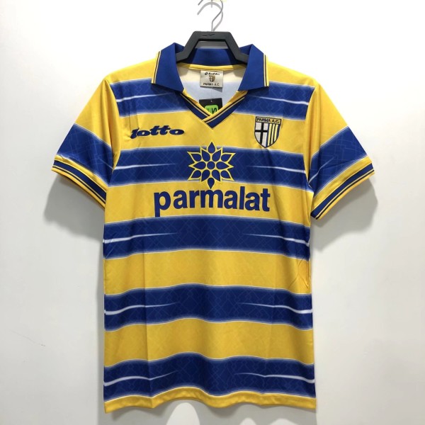 1998-1999 Parma Home Adult Retro Soccer Jersey