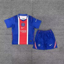2026-2027 PSG Home Kids Soccer Jersey+Shorts