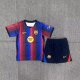 2026-2027 Barcelona Home Kids Soccer Jersey+Shorts