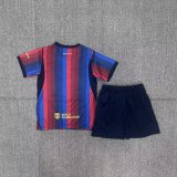 2026-2027 Barcelona Home Kids Soccer Jersey+Shorts