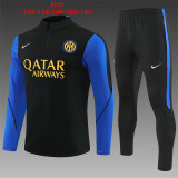 2026-2027 Inter Milan Kids Training Tracksuit
