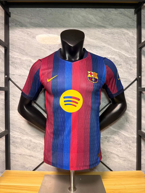 Player Version 2026-2027 Barcelona Home Adult Soccer Jersey