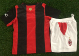 2026-2027 AC Milan Home Kids Soccer Jersey+Shorts