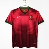 2014 Portugal 100th Anniversary Home Adult Retro Soccer Jersey