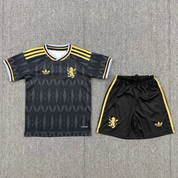 2026-2027 Aston Villa Away Kids Soccer Jersey+Shorts