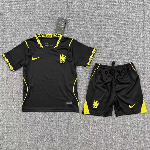 2026-2027 Chelsea Away Kids Soccer Jersey+Shorts