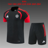 2026-2027 Man United Kids Training Jersey+Shorts Suit