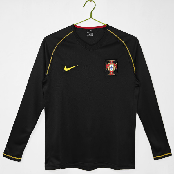 2006 Portugal Away Adult Retro LS Soccer Jersey