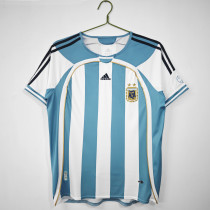 200 Argentina Home Adult Retro Soccer Jersey