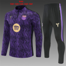 2026-2027 Barcelona Snakeskin Print Kids Training Tracksuit