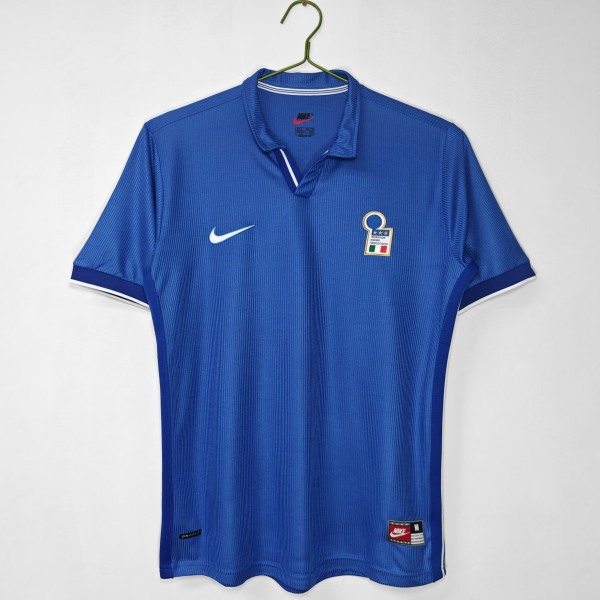 1998 Italy Home Adult Retro Soccer Jersey