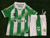 2026-2027 Real Betis Home Kids Soccer Jersey+Shorts