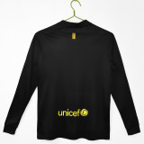 2011-2012 Barcelona Away Adult Retro LS Soccer Jersey