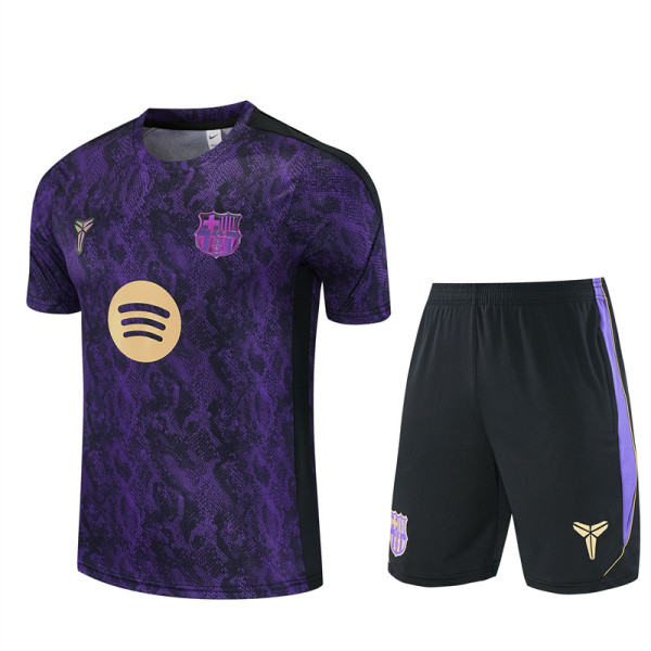 2026-2027 Barcelona Snakeskin Print Adult Training Jersey+Shorts Suit