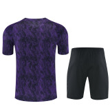 2026-2027 Barcelona Snakeskin Print Adult Training Jersey+Shorts Suit