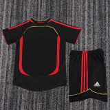 2006-2007 AC Milan Third Kids Retro Soccer Jersey+Shorts
