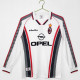 1997-1998 AC Milan Away Adult Retro LS Soccer Jersey
