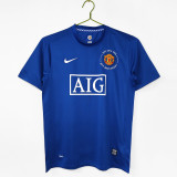 2008-2009 Man United Champions League Version Third Adult Retro Soccer Jersey