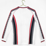 1997-1998 AC Milan Away Adult Retro LS Soccer Jersey