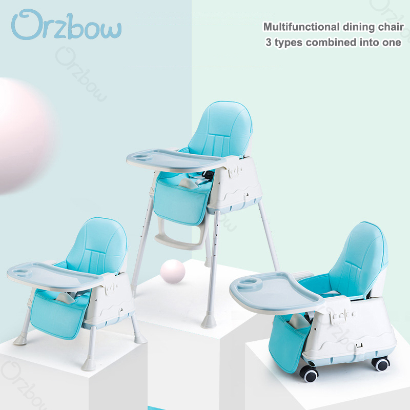 Three-in-one multifunctional high chair