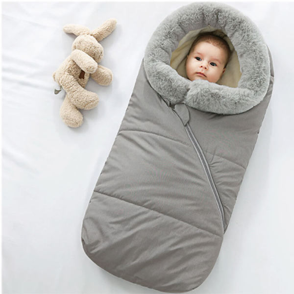 Warm baby sleeping bag & stroller footmuff