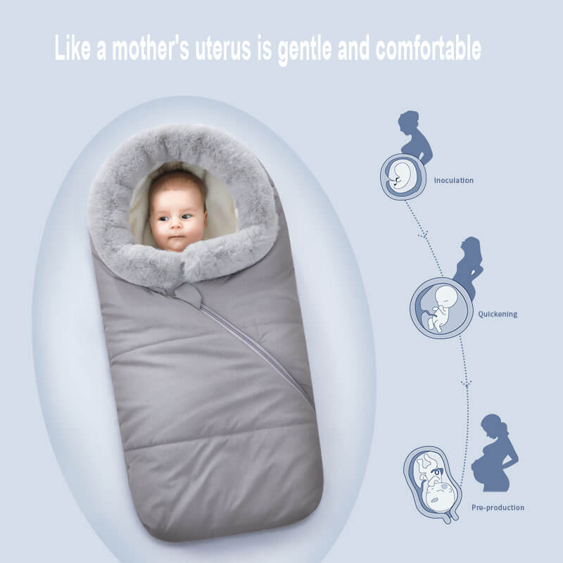 Foot muff infant baby sleeping bag to fit QUINNY strollers warm winter blanket 