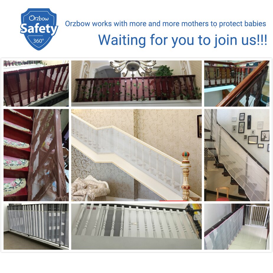 baby proof stair railing