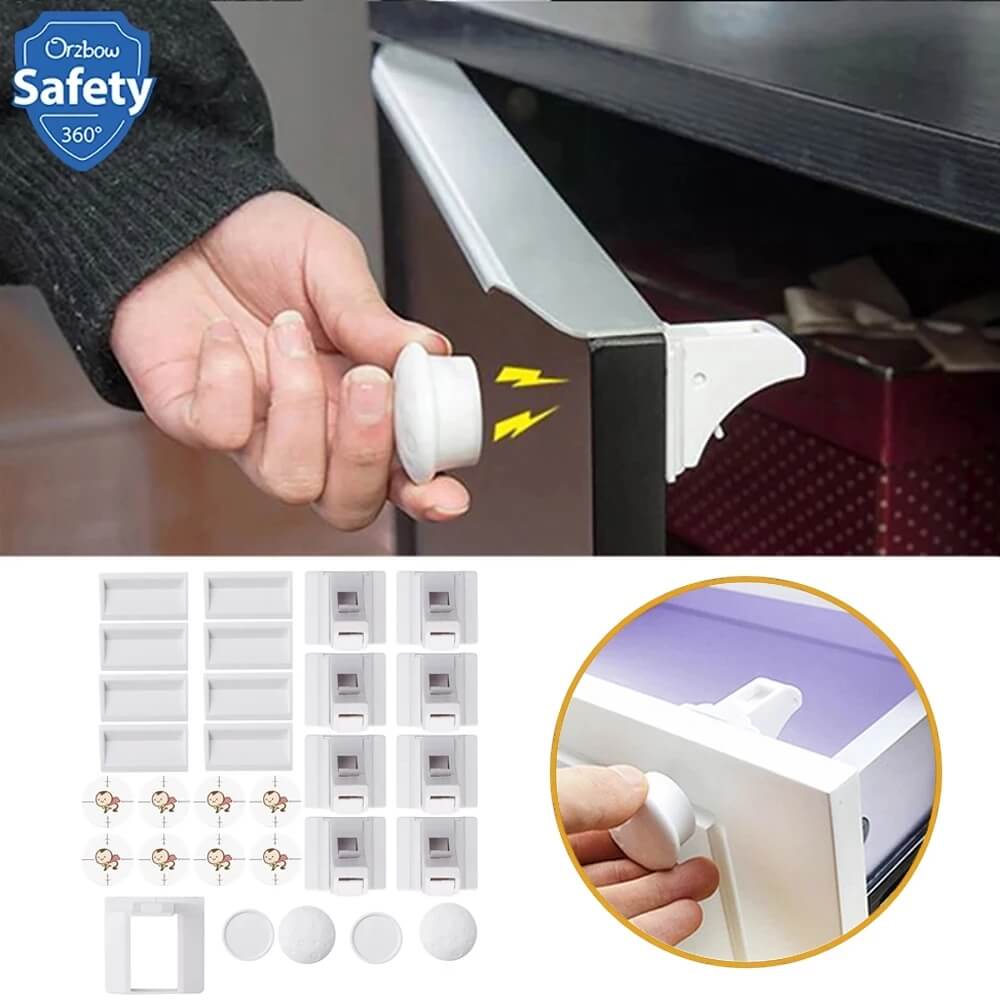magnetic drawer lock baby