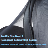 Orzbow Mosquito Net for Baby Car Seat with Side Bag for Infant Carrier