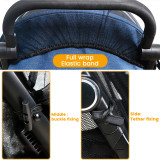 Orzbow Universal Baby Mosquito Net for Stroller with Two-way Zipper & Storage Bag