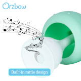 Orzbow Mushroom Teething Toys for Baby with Storage Bag, BPA Free
